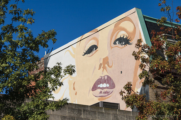 Marilyn Monroe mural