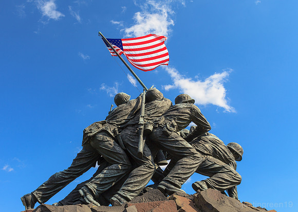 Marine Corps War memorial