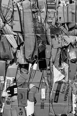 recycling cardboard boxes