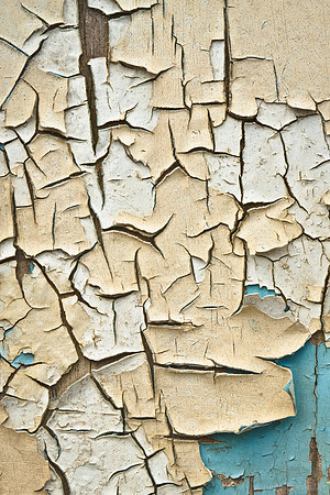 peeling paint