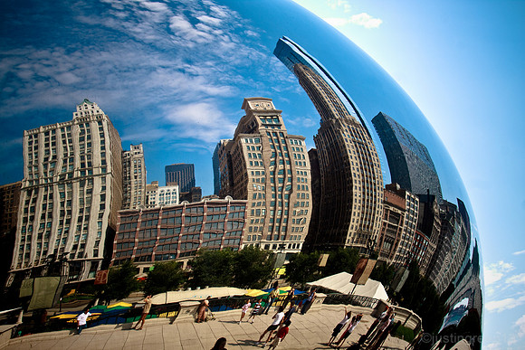 chicago bean reflection
