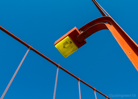Golden Gate Bridge lighting