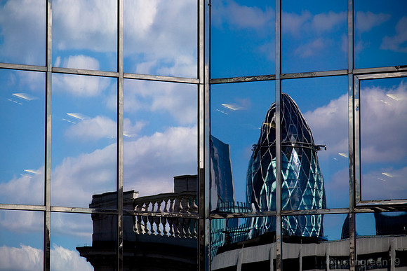 London Gherkin reflection