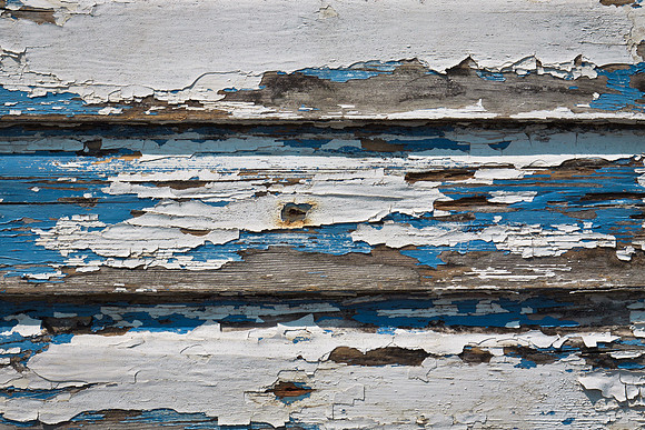 peeling paint