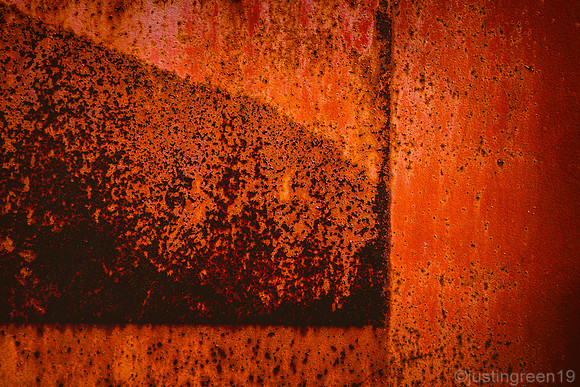 metal rust orange