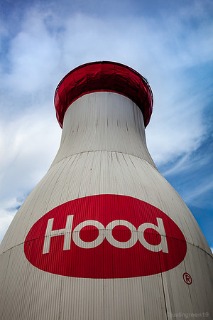 Hood Milk Bottle