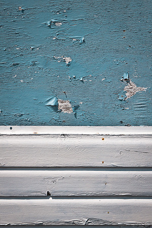 peeling paint