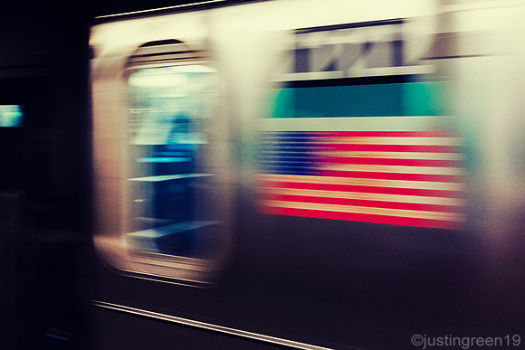 New York subway train